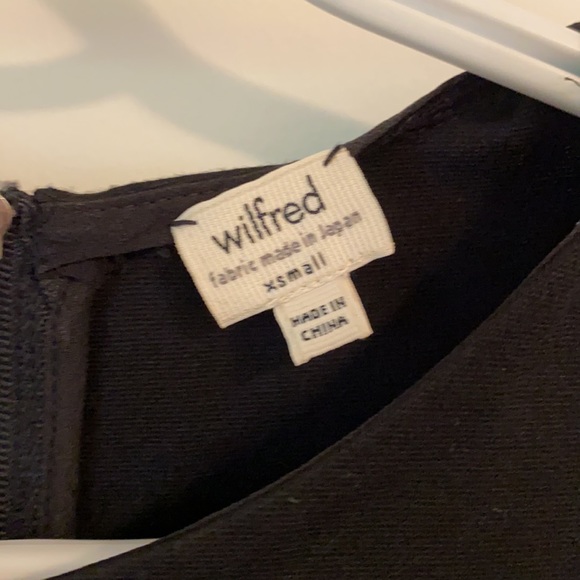 Aritzia Wilfred Mignonne black dress - Picture 2 of 5